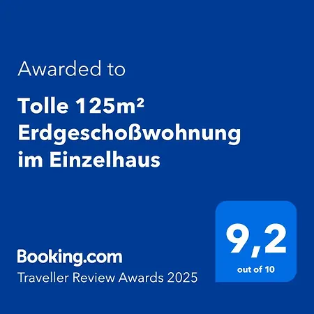 Tolle 125m² Erdgeschosswohnung Im Einzelhaus Apartment *